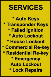 Locksmith Services